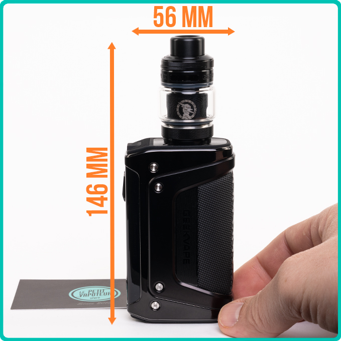 Dimensions Kit Aegis Legend 5 Z Subohm 5 Geekvape